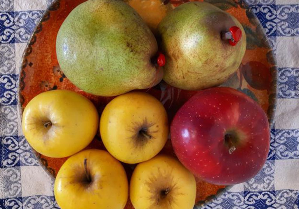 Fruits and vegetables