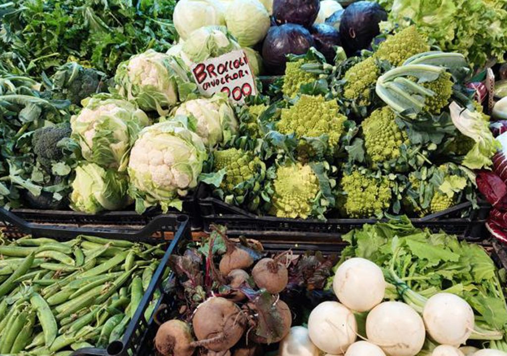 Fruits and vegetables