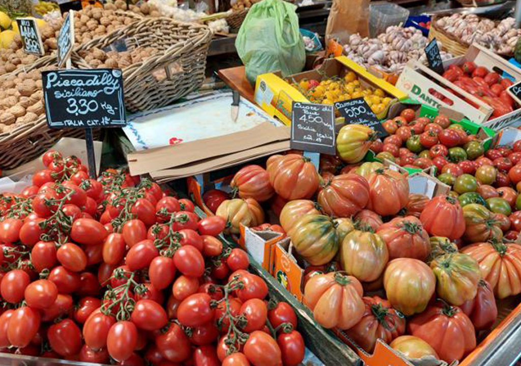 Fruits and vegetables