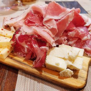 Cheese and charcuterie