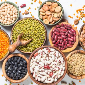 Cereals and legumes